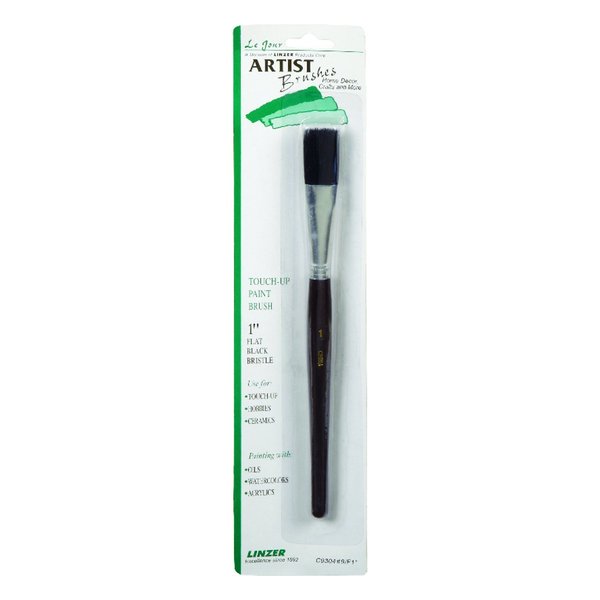 Linzer 1 in. Flat Touch-Up Paint Brush C9304-9
